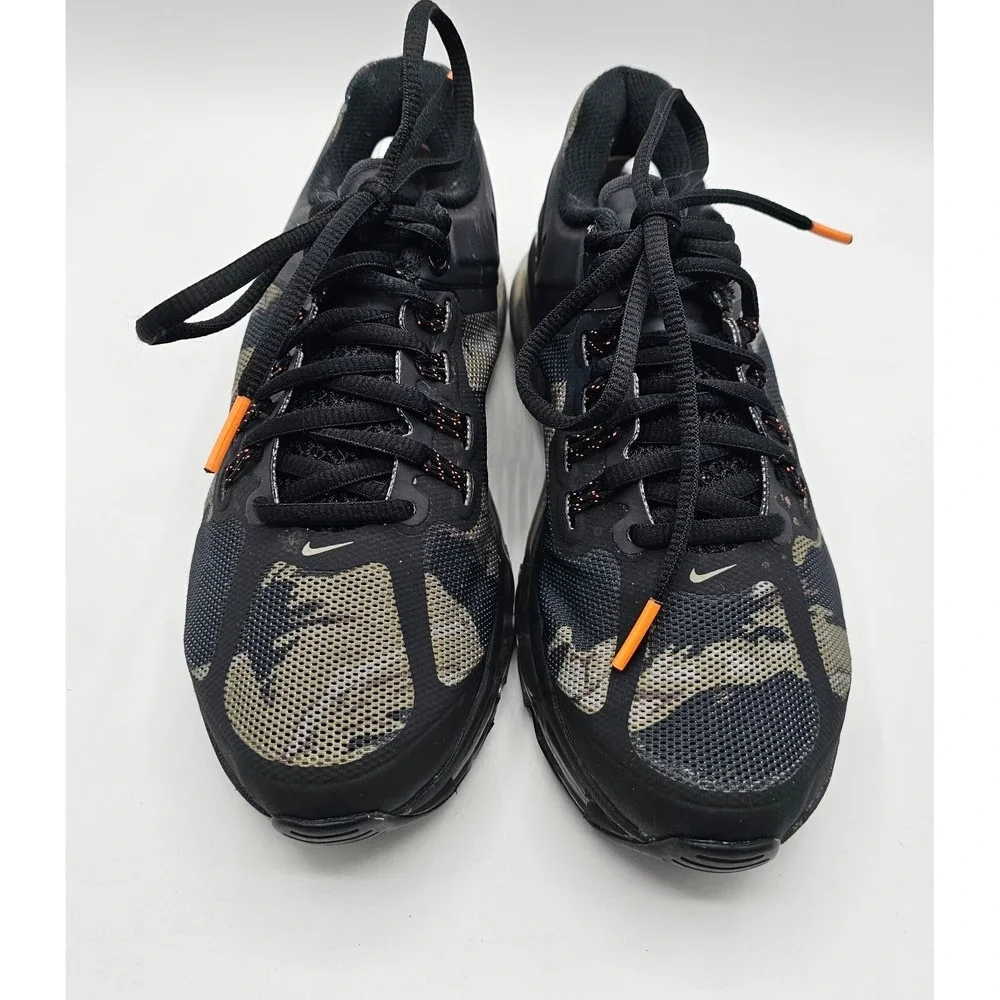 NIKE AIR MAX 2013 Sneakers Size 5Y Black Camo Mesh Lace Up Shoes Fits Womens 6.5